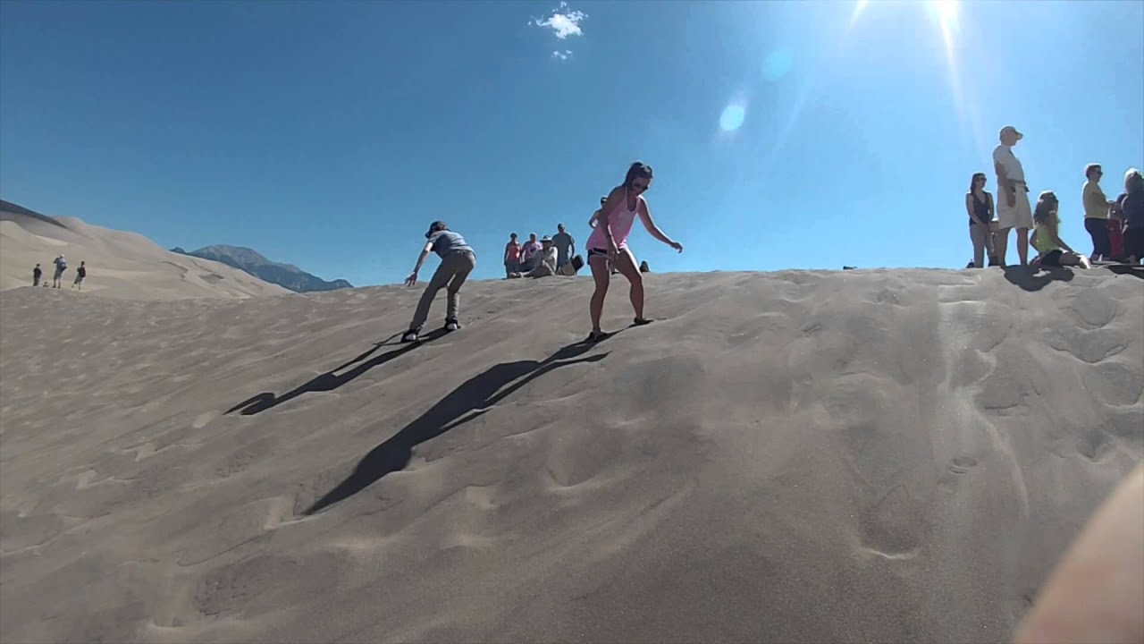 Sand Boarding | Great Sand Dunes National Park