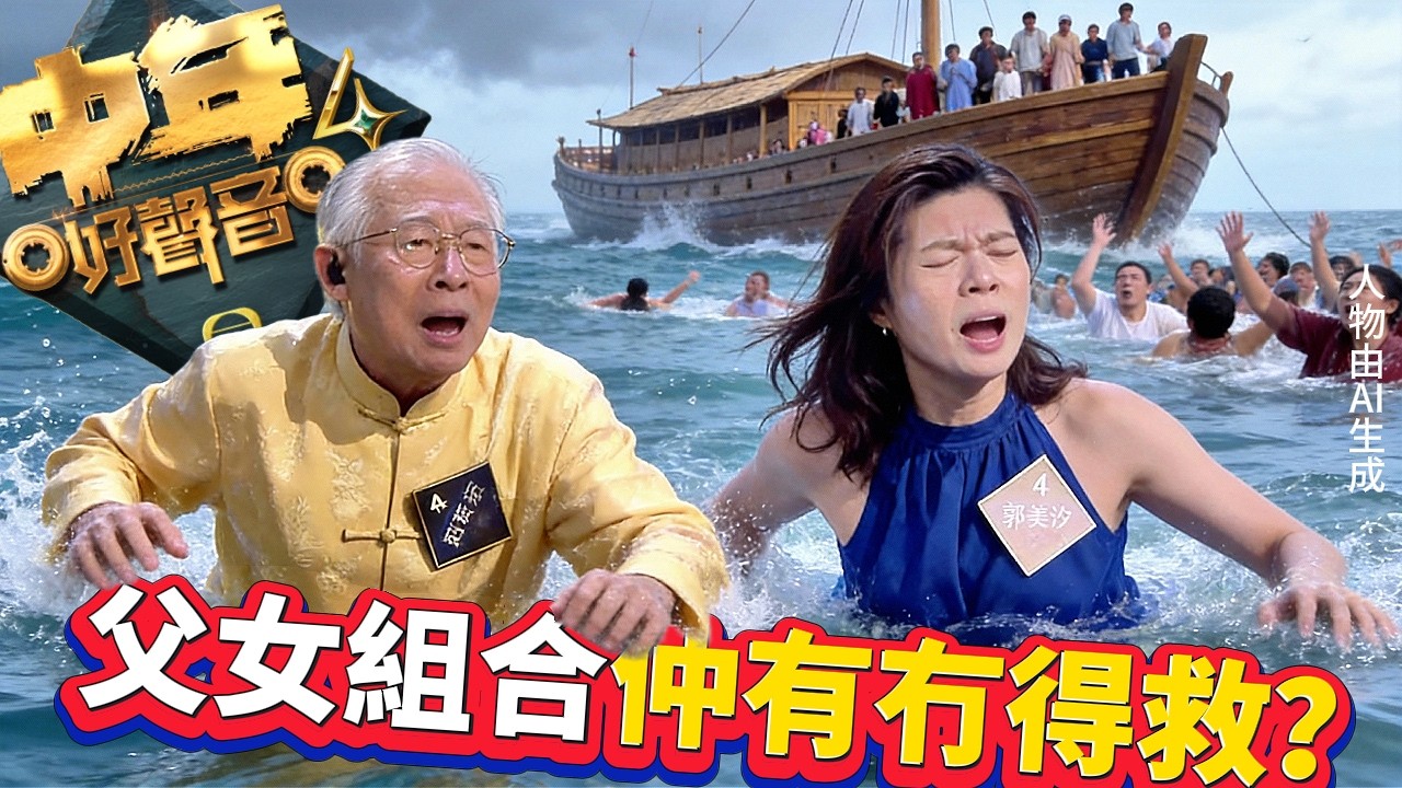 《 #中年好聲音4 之Titanic》：You jump, I jump？殘忍真相：溫情牌失效！「父女組合」直接送入終極區。 #TVB #梓菜女 #芝麻仔 #肥媽 #周國豐 #海兒 #谷婭溦 #張佳添