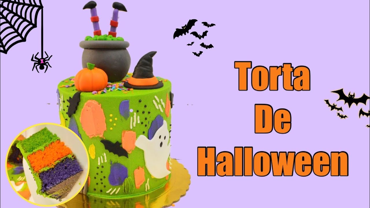 TORTA DE HALLOWEEN 👻🎃 | Cake Halloween | FIORELLA CAKE