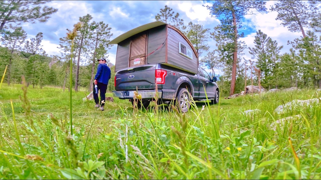 Exploring Custer State Park in my DIY Truck Camper (ep. 7)