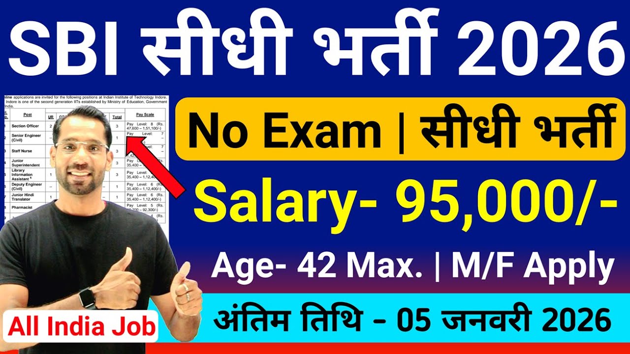 Новый набор персонала в SBI в 2026 году | Новые вакансии в SBI в 2026 году | Вакансии в SBI в 202...