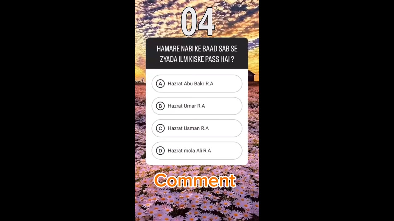 Islamic questions