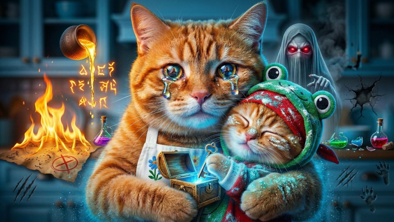 Mama Cat Woke Up & Saw THIS! Ginger Kitten's Secret Surprise 😭✨