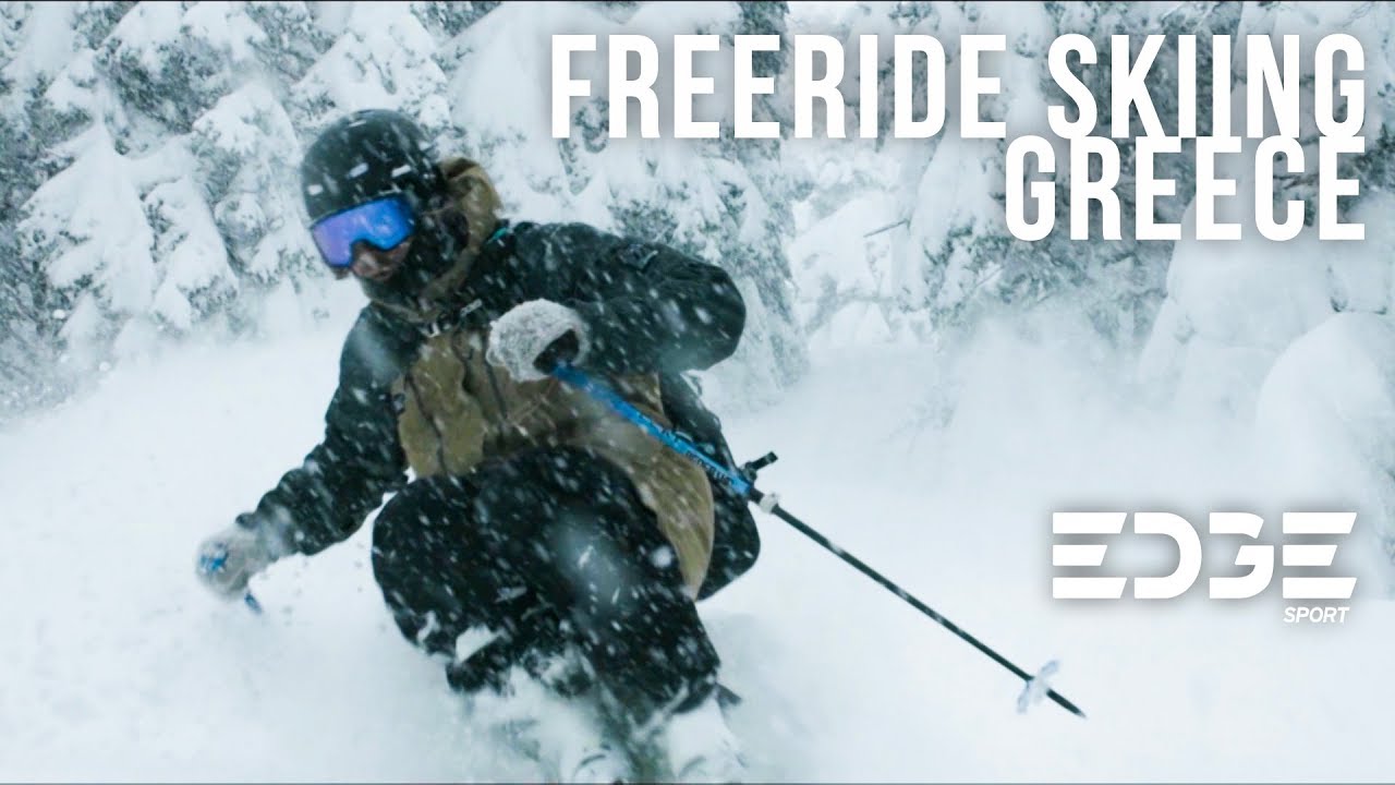 Freeride Skiing in Greece! | Outdoor Sports Show | EDGEsport