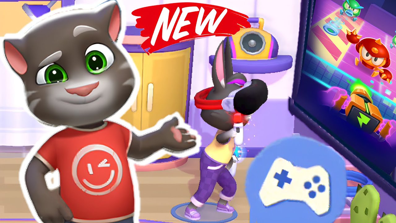 My Talking Tom Friends 2 New update  - Becca's House Gameplay Android ios 