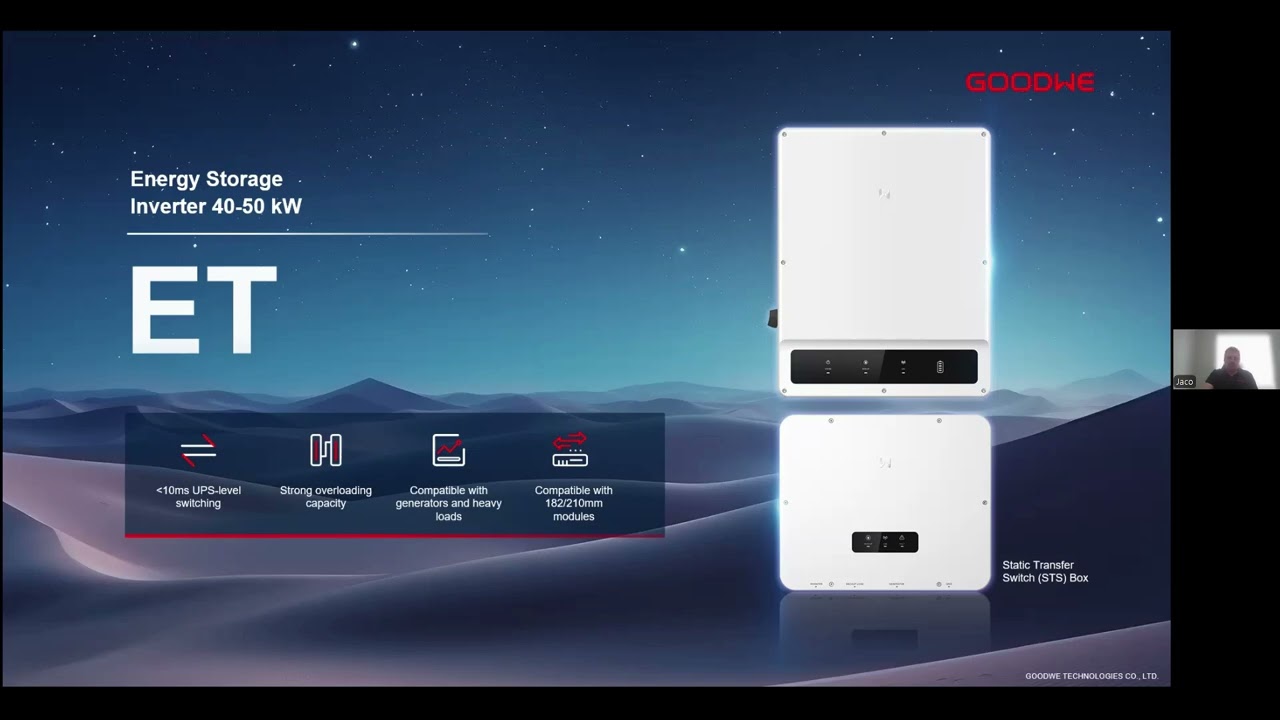 Showcase with GoodWe: Unlocking the solar potential for Residential and C&I Storage