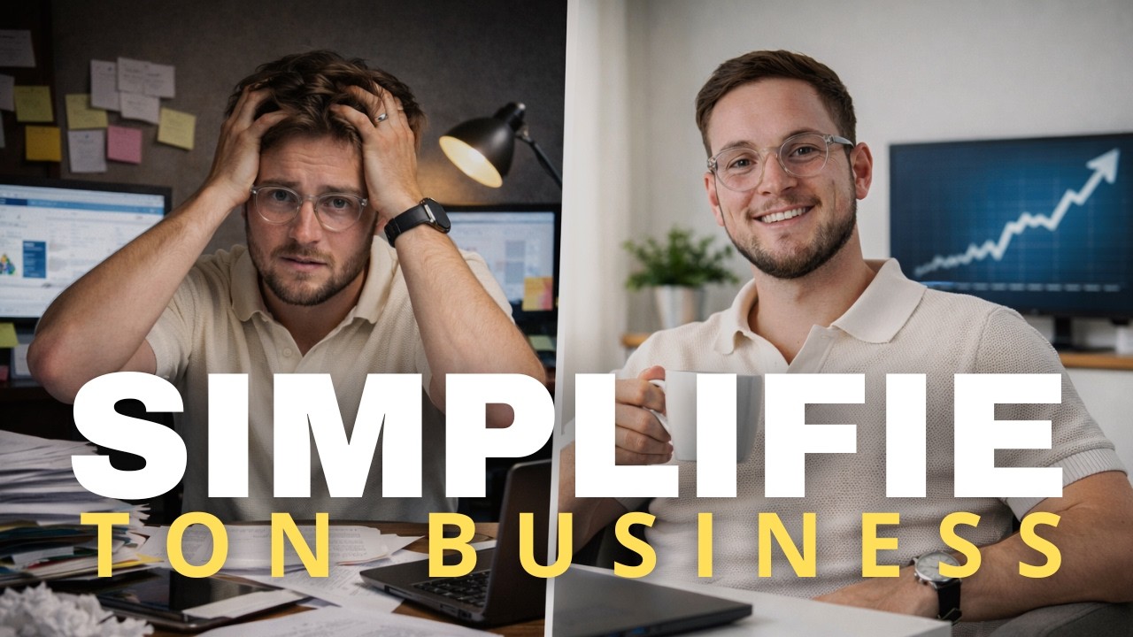 Comment simplifier ton business pour qu’il tourne sans toi