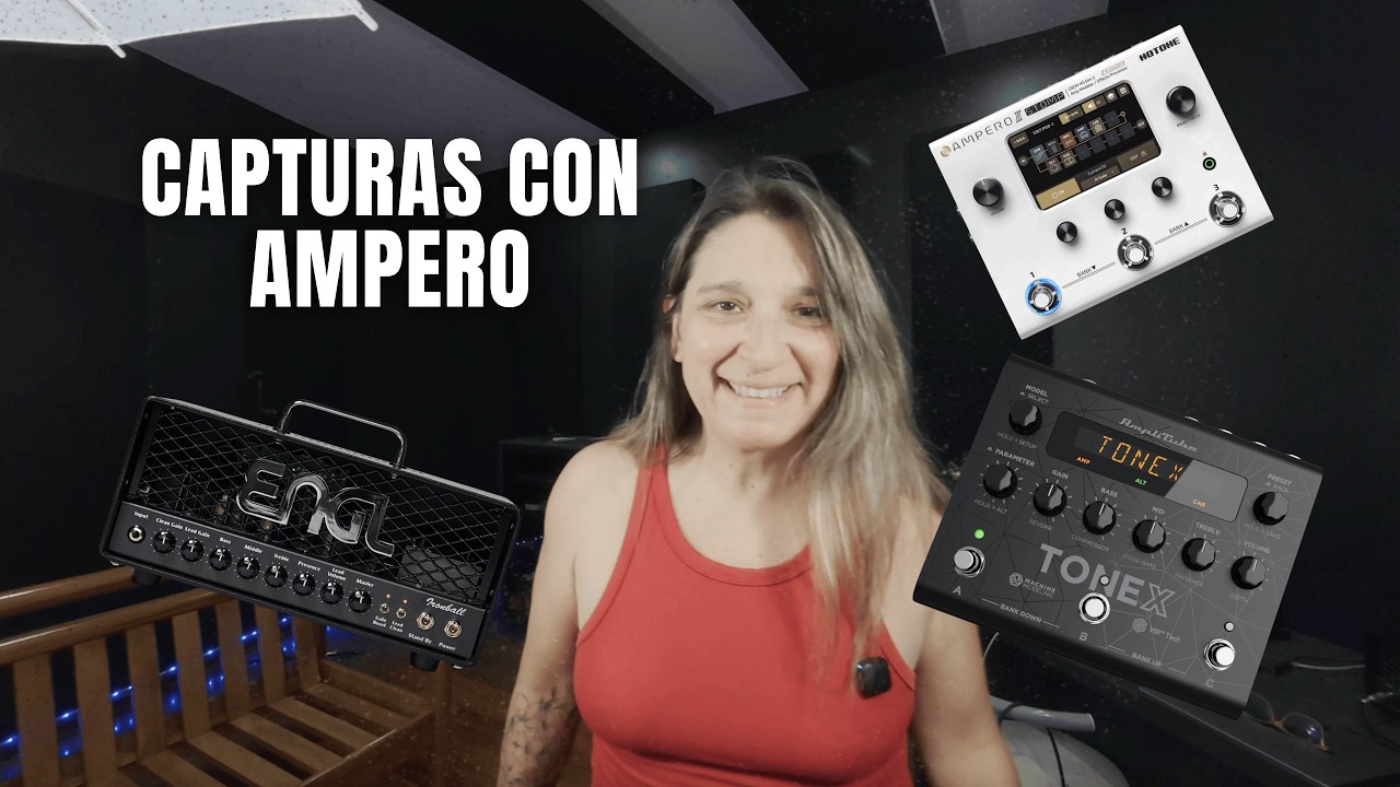Ampero Stomp II Hotone capturando ENGL Ironball 30w Strandberg Boden NX 6