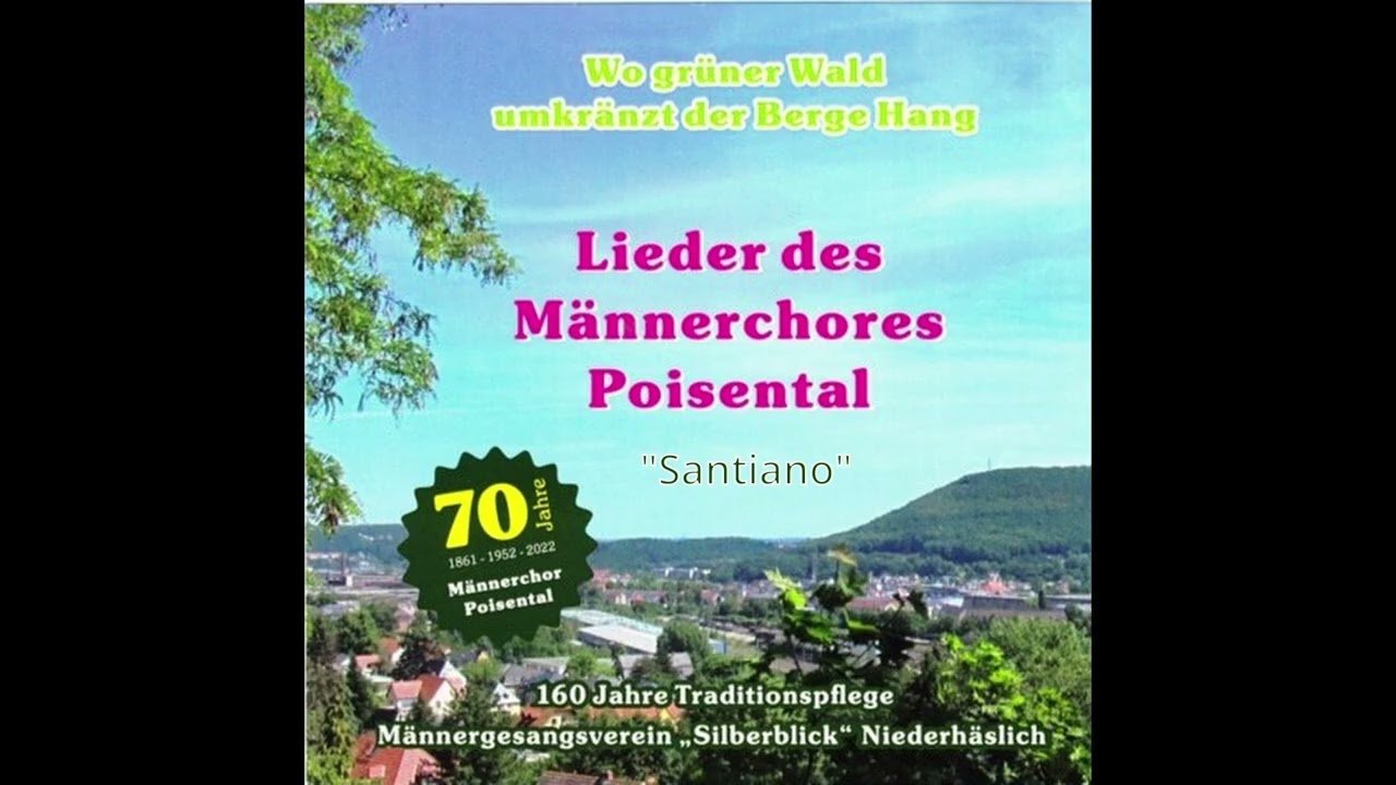 16 Santiano   CD - Lieder des Männerchores Poisental aus Freital