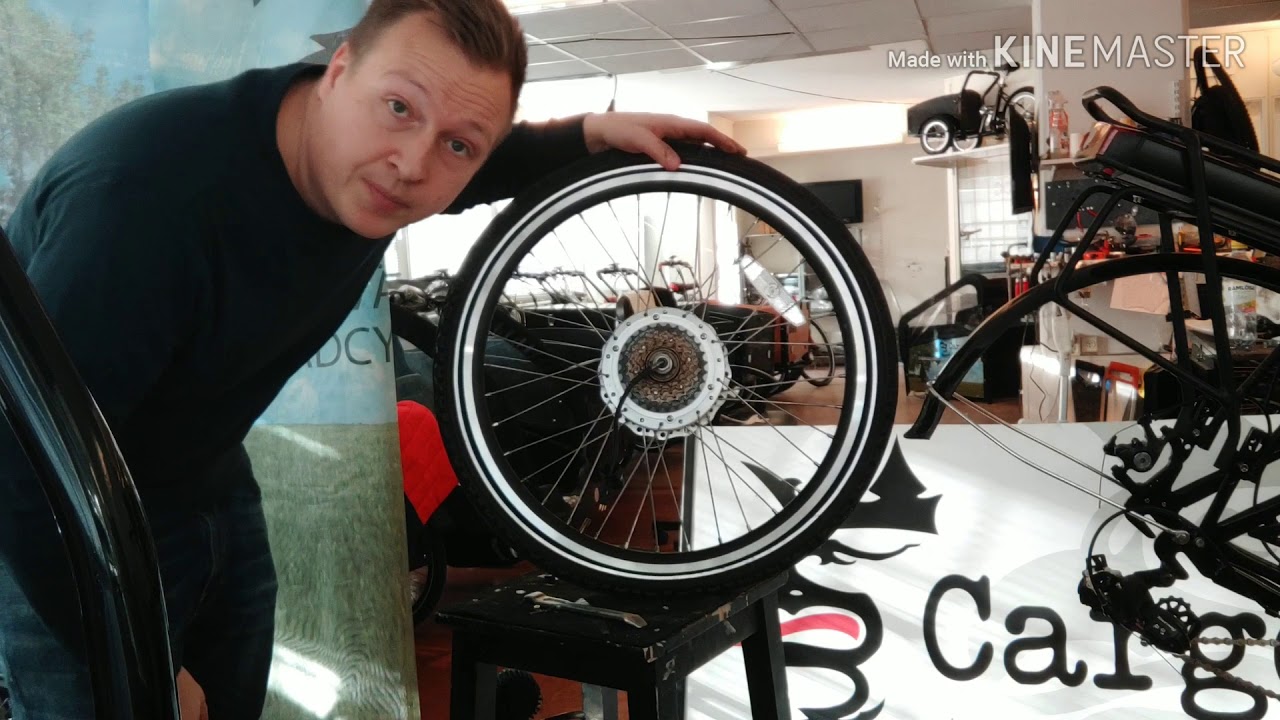 Slangbyte vid punktering Cargobike Classic Electric