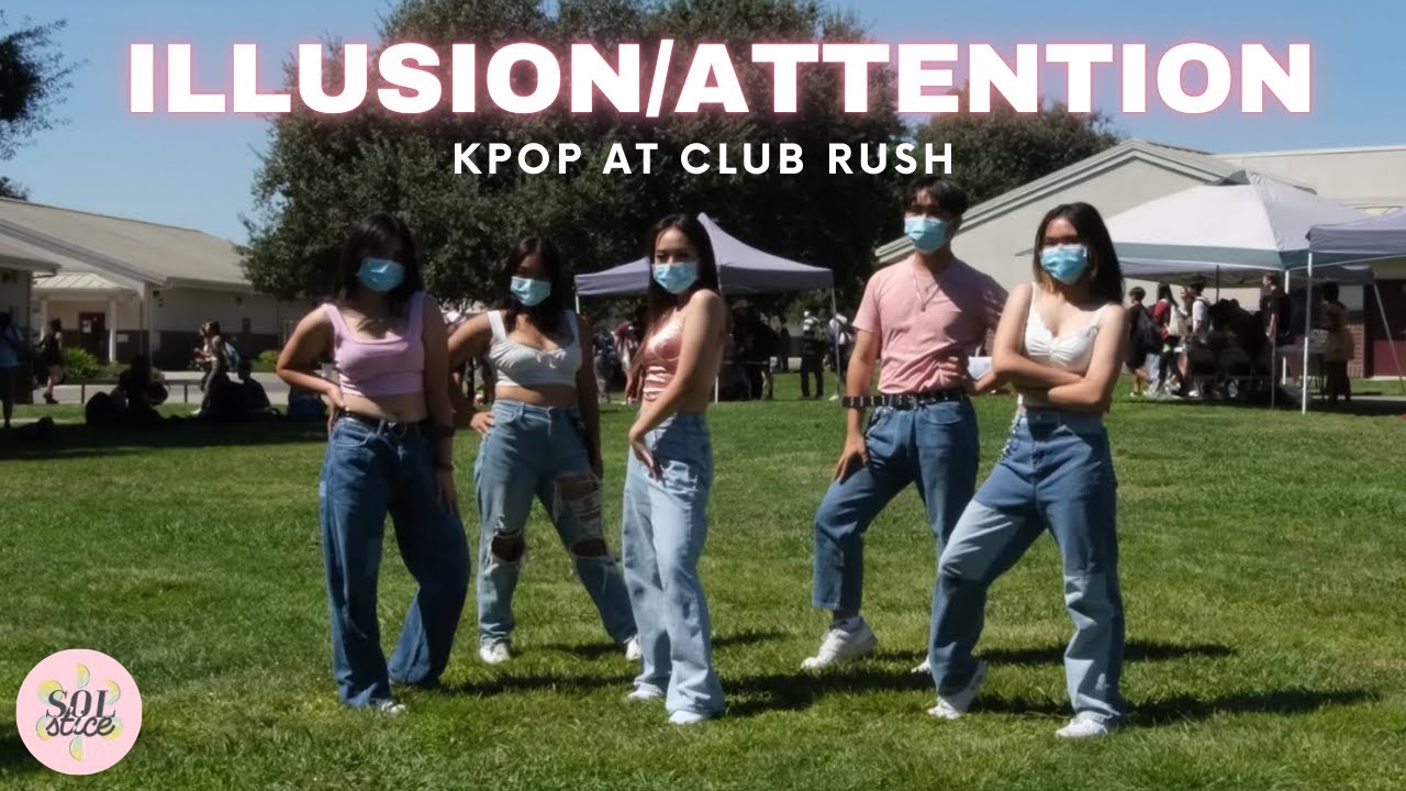 [KPOP IN SCHOOL/PUBLIC] ILLUSION (AESPA) + ATTENTION (NEWJEANS) CLUB RUSH PERFORMANCE