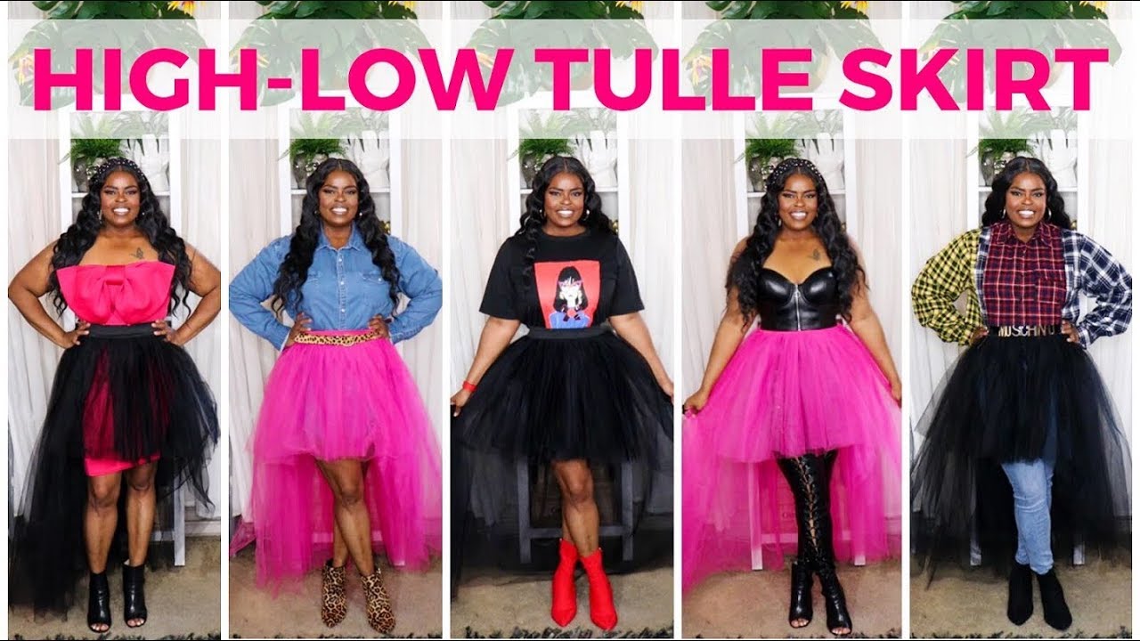 HOW TO STYLE A HIGH-LOW TULLE SKIRT (REQUESTED VIDEO)