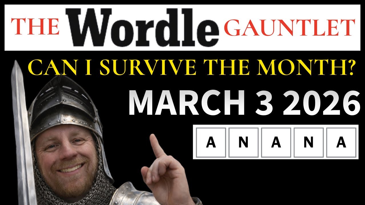 I screwed up again! | Wordle #1717 (Mar 3 2026) (March Gauntlet Day #3)