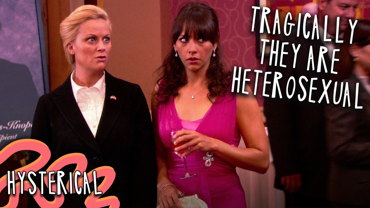 Leslie & Ann Accidentally Giving &lsquo;We&rsquo;re Totally a Couple&rsquo; Energy | Parks and Recreation | Hysterical