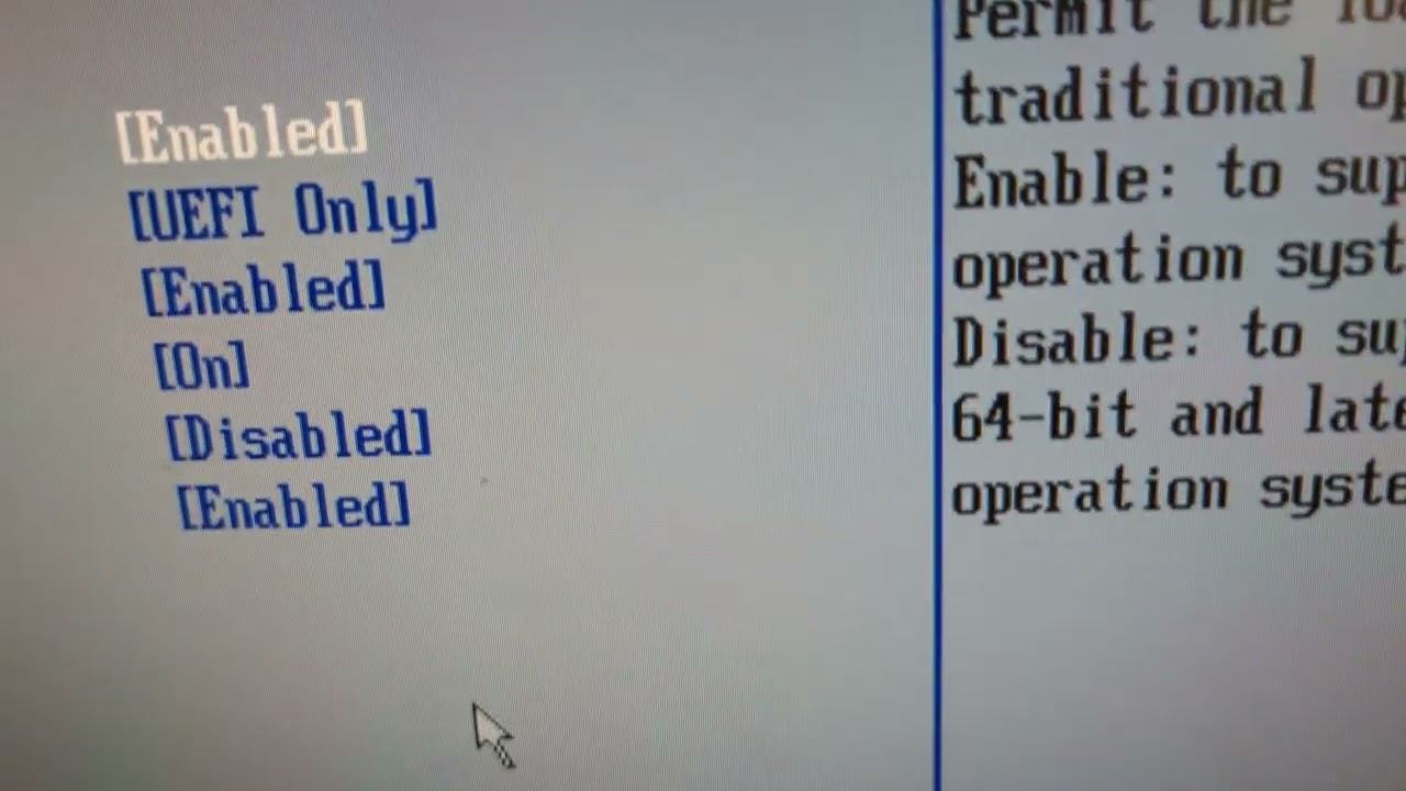 arrow keys don't work in the F12 boot menu - Lenovo ThinkCentre M73 Tiny