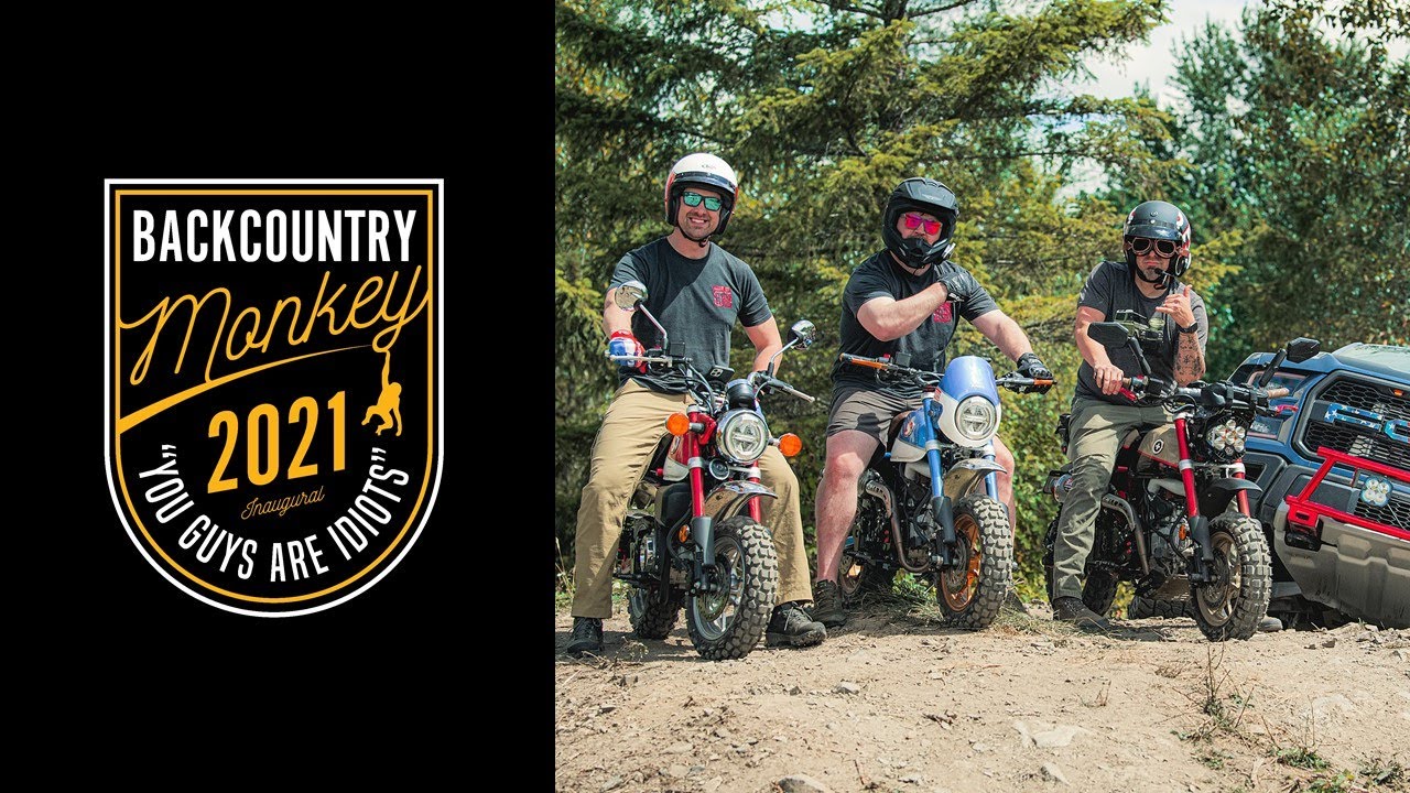Back Country Monkey Enduro | small Honda bikes, big time adventure