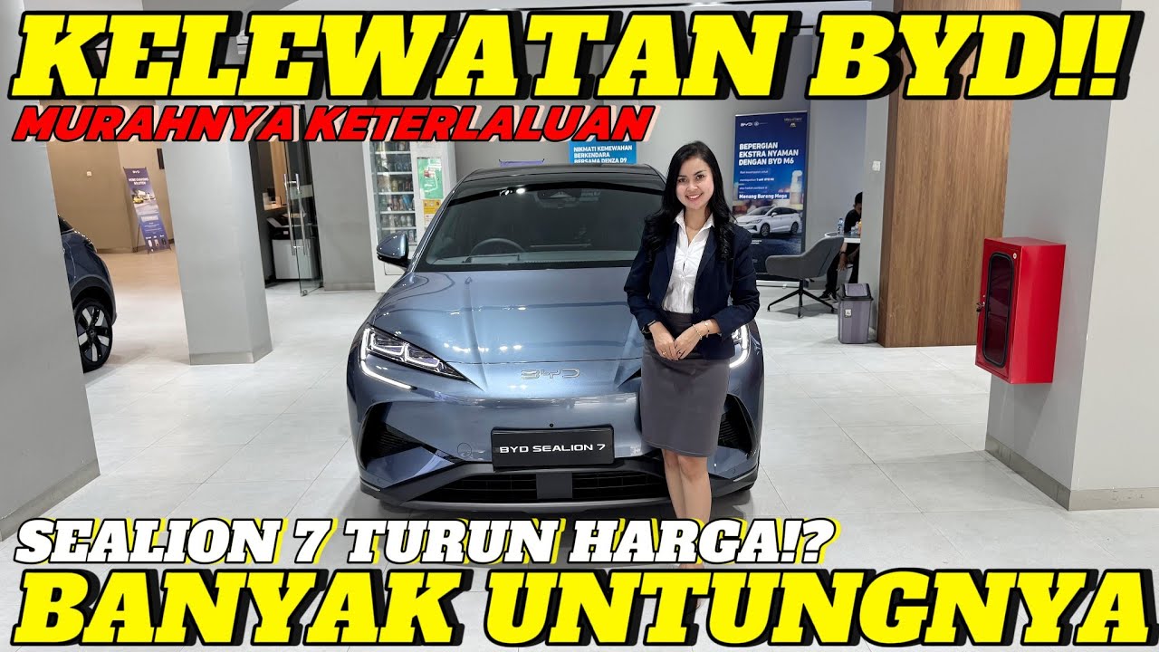 BYD BIKIN KACAU‼️SEMUAH DI OBRAL MURAH‼️Kredit Tanpa Bunga 3 Tahun, Cicilan 2 Jutaan