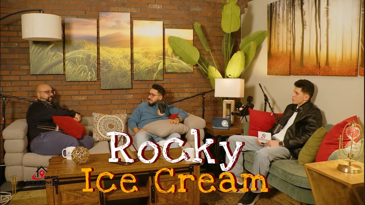أسرار النجاح في بزنس الآيس كريم حكاية Rocky Ice Cream مع أحمد إسماعيل |  GPS