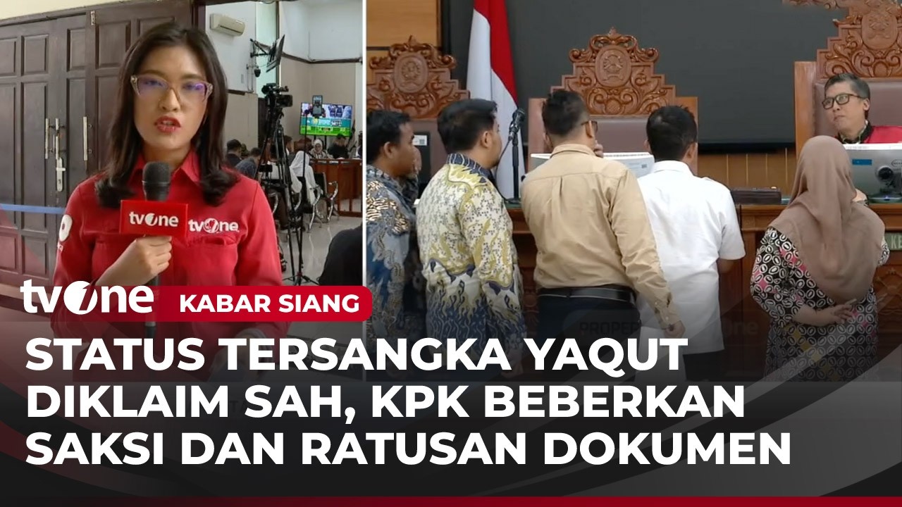 KPK Tegas Penetapan Tersangka Yaqut Kholil Qoumas Sah dan Tidak Cacat Hukum | Kabar Siang