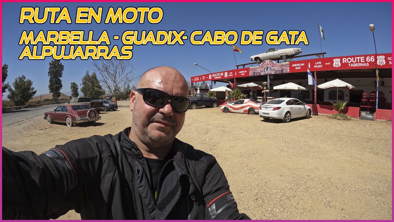 Ruta VIAJE en MOTO - San Pedro Alcántara/Guadix/Cabo de Gata/ Alpujarras