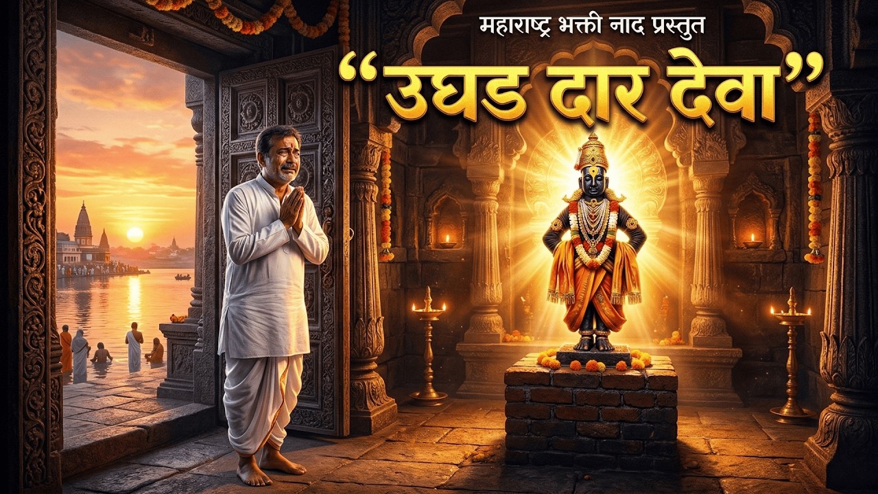 उघड दार देवा आता 🙏 | विठ्ठल पांडुरंग भक्तीगीत | Marathi Song