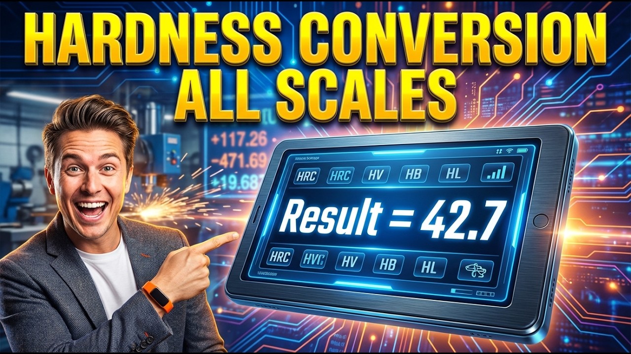 Hardness Conversion All Scales Calculator &mdash; How to Use It | Engineering Tool