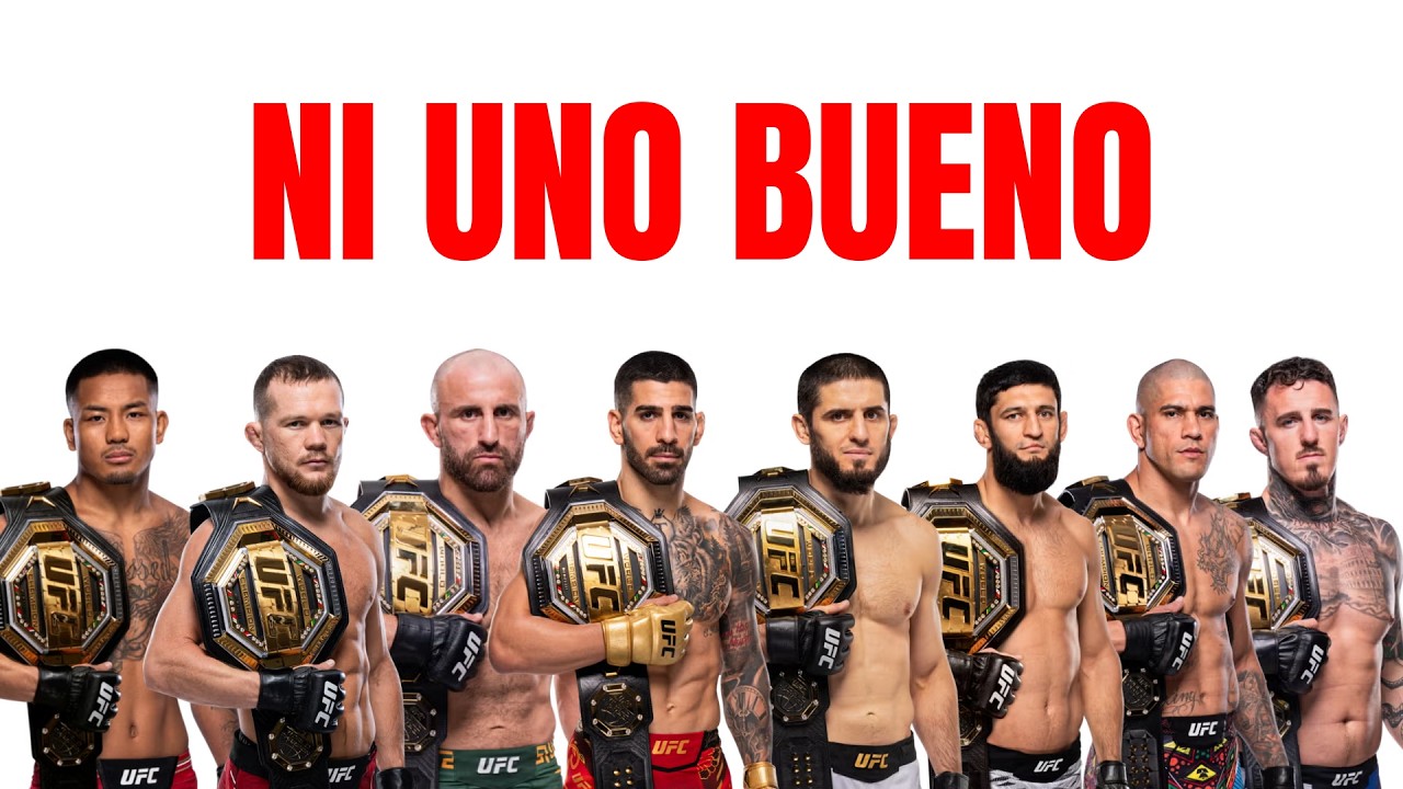 ¿CUÁL ES EL MEJOR CAMPEÓN DE LA UFC EN 2026? || TOP TIER