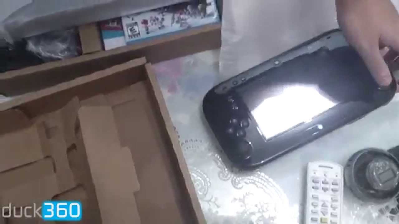 duck360: Wii U Unboxing