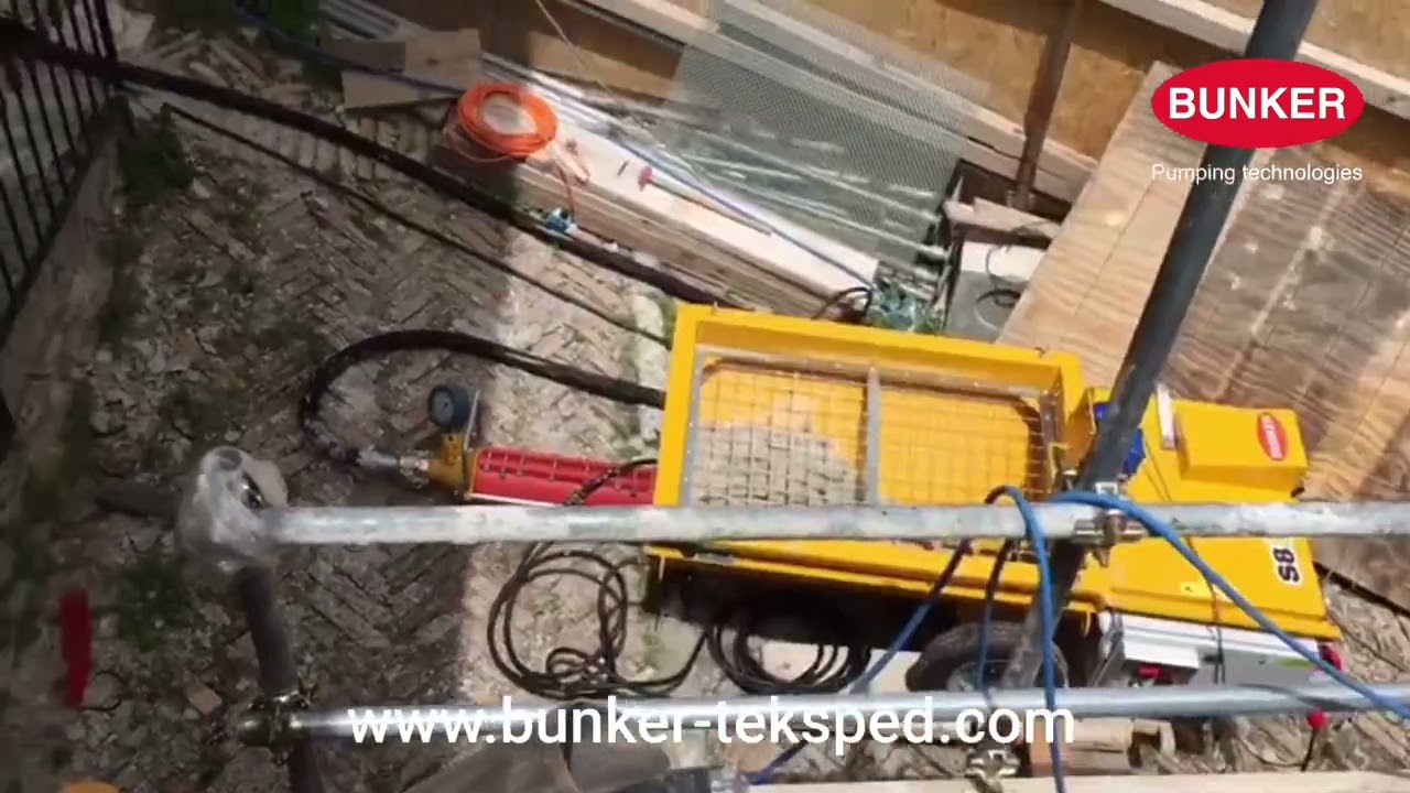 RIEMPIMENTO FUGHE E CONNESSURE &ndash; POMPA S8EV BUNKER