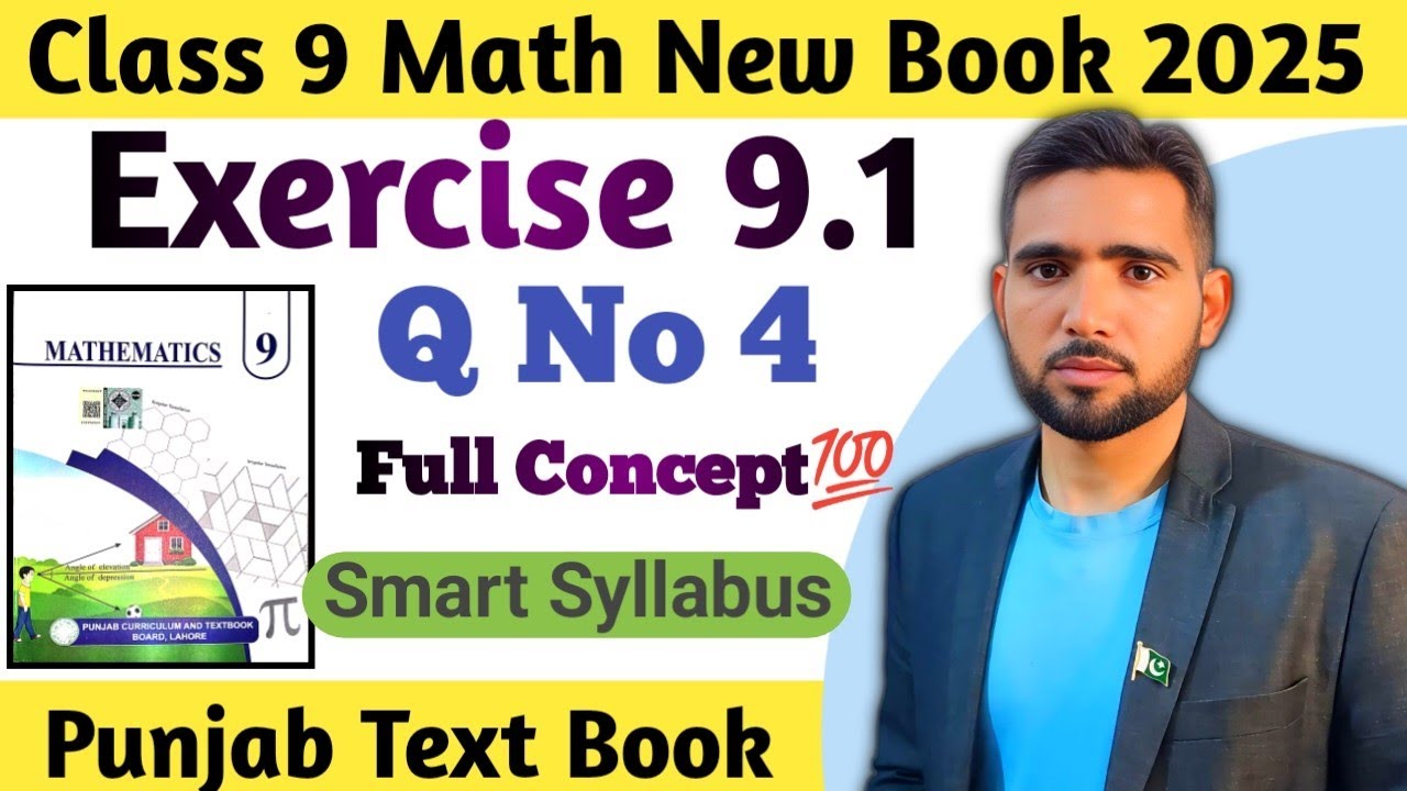 Class 9th Math New Book Ch 9 Exercise 9.1 Question 4 - 9th EX 9.1 Q4 - Unit 9 Similar Figures