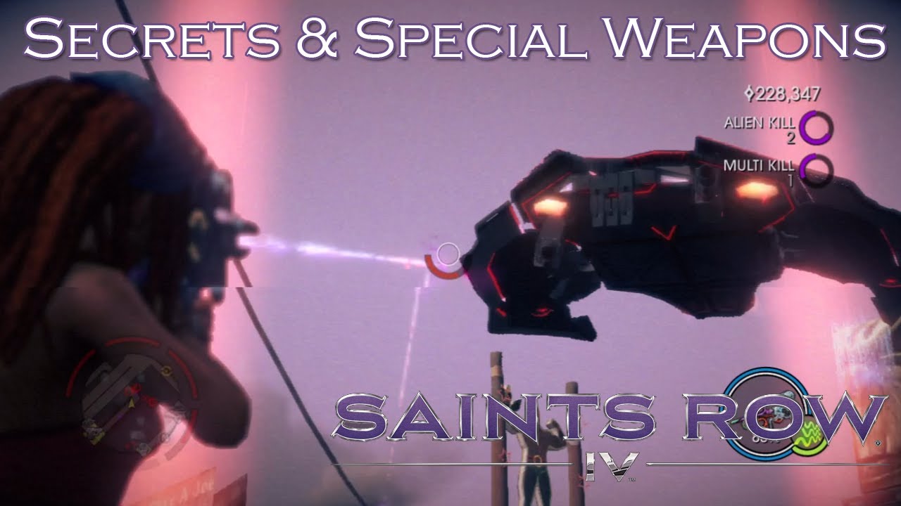 Saints Row IV ~ Secrets & Special Weapons Montage