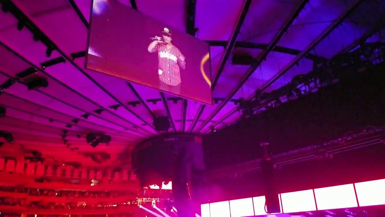 BRUNO MARS MSG CONCERT 9/22/2017