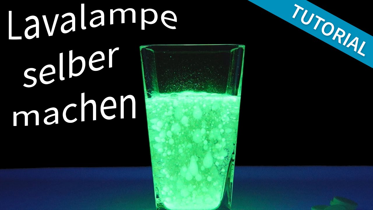 Coole LAVALAMPE selber machen - UV Licht Experiment by Incredible Experiments