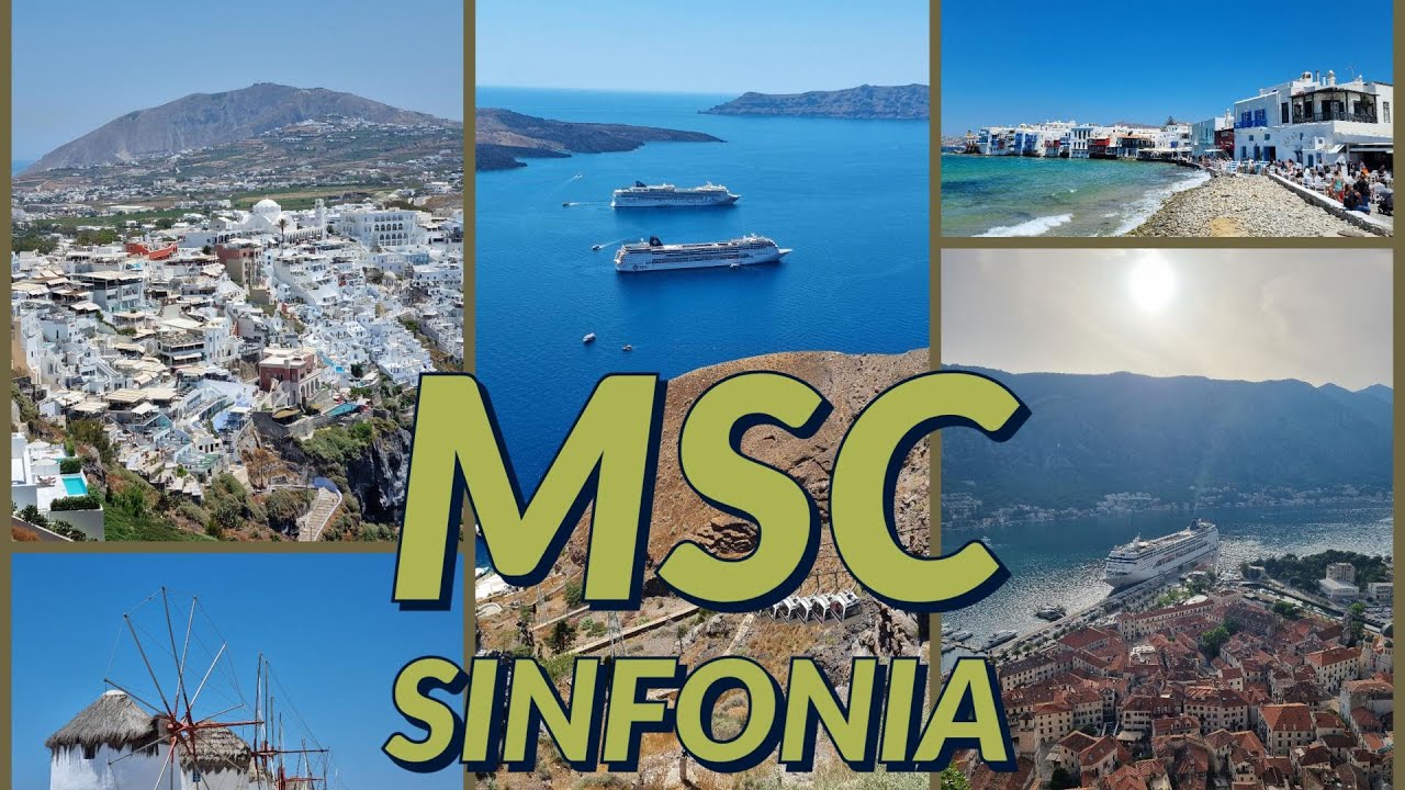 Cruising with MSC Sinfonia 2022 | Mediterranean | 4K
