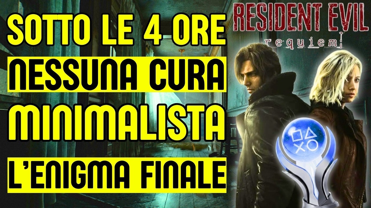 11. Minimalista, Mai Fidarsi di Certe Cure e Tutto d&rsquo;un Fiato Resident Evil Requiem