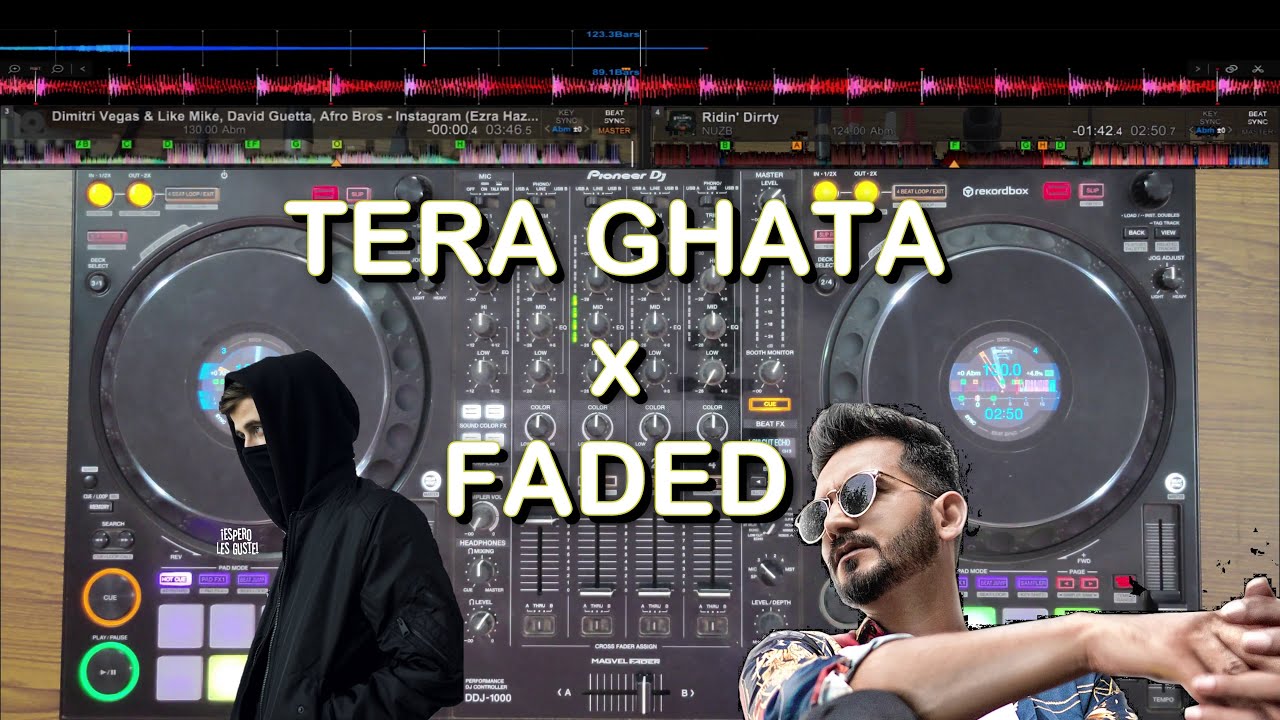 Tera Ghata X Faded Mashup | Gajendra Verma X  Alan Walker X HARD3l3CTRO | Bollywood Mashup