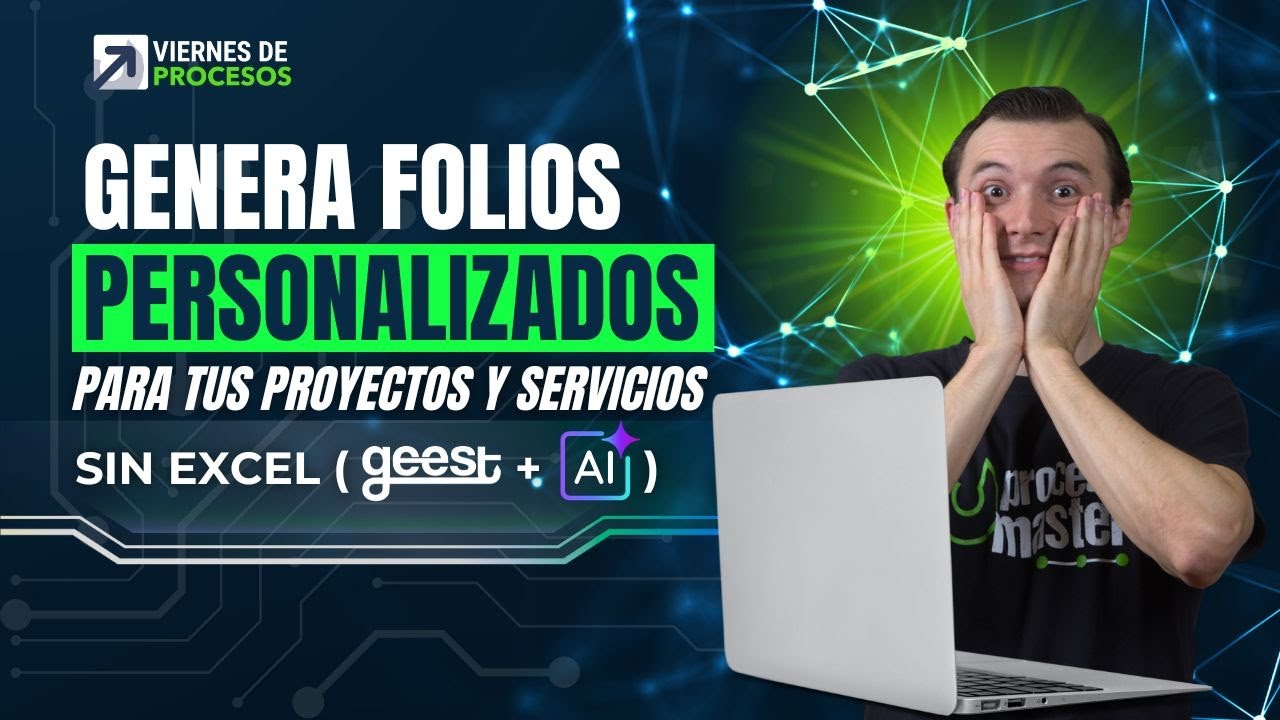 Genera Folios Personalizados para tus Proyectos y Servicios sin Excel Geest + AI