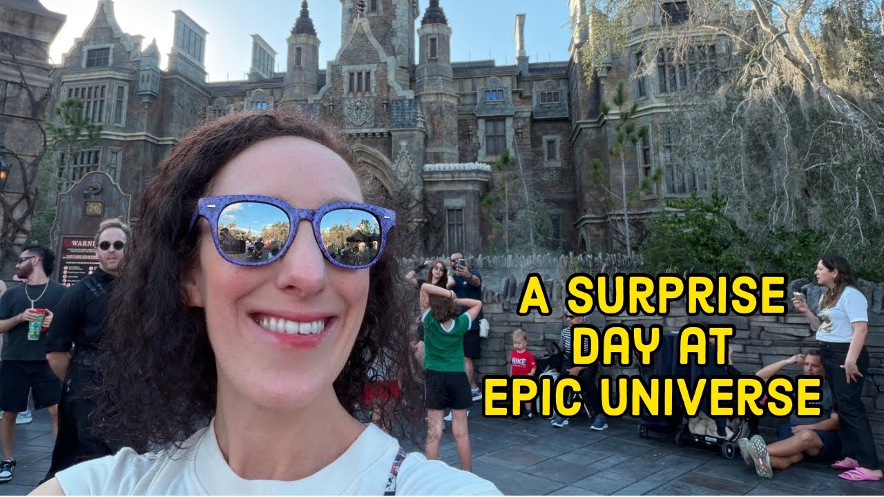 Not Planned… But Perfect: An Epic Universe Surprise Visit