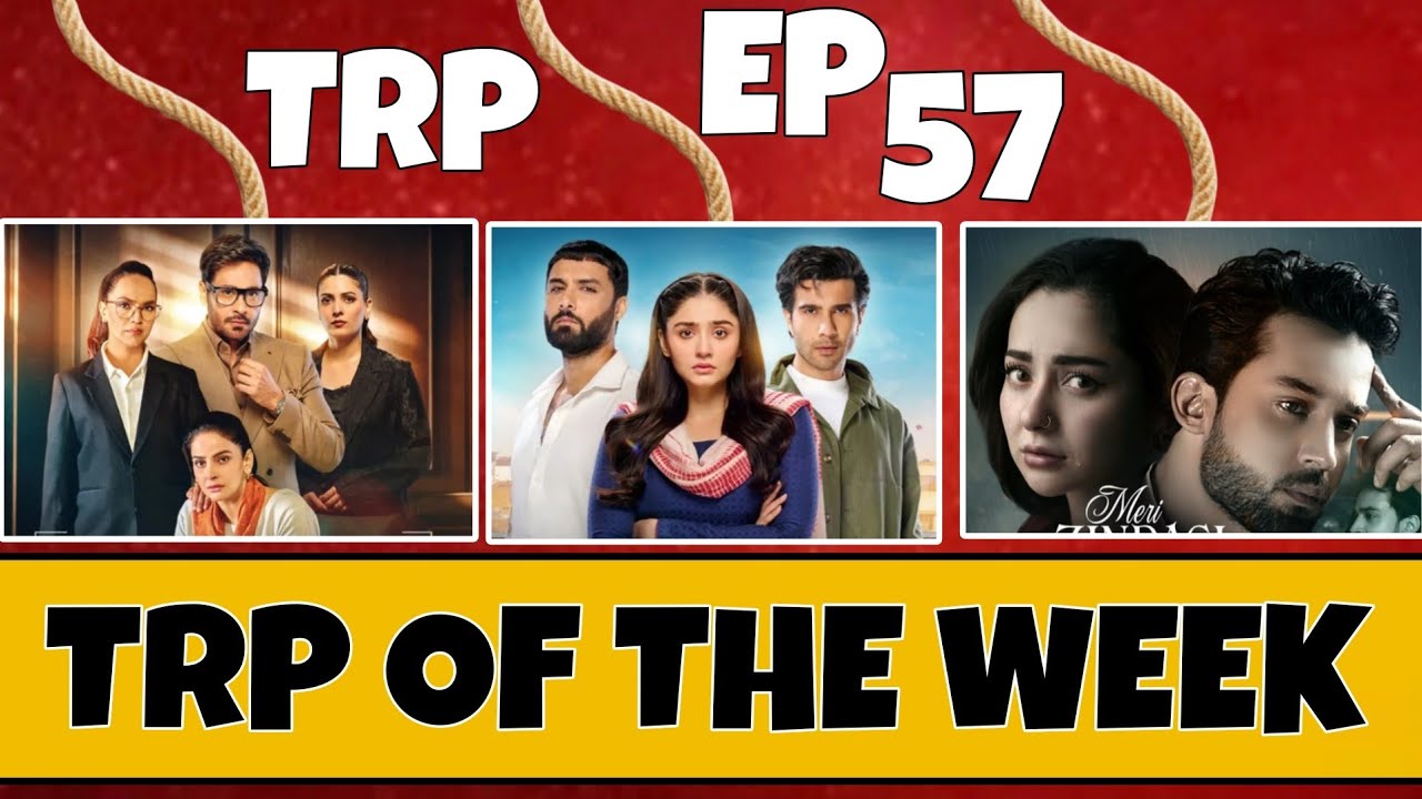 Top Weekend Dramas TRP | Slot Charter & Low  | TRP OF THE WEEK EP#57 | Dramaz Review 