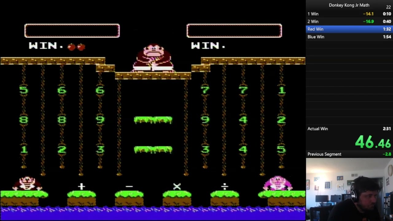 Donkey Kong Jr Math Calculate B - 1:56
