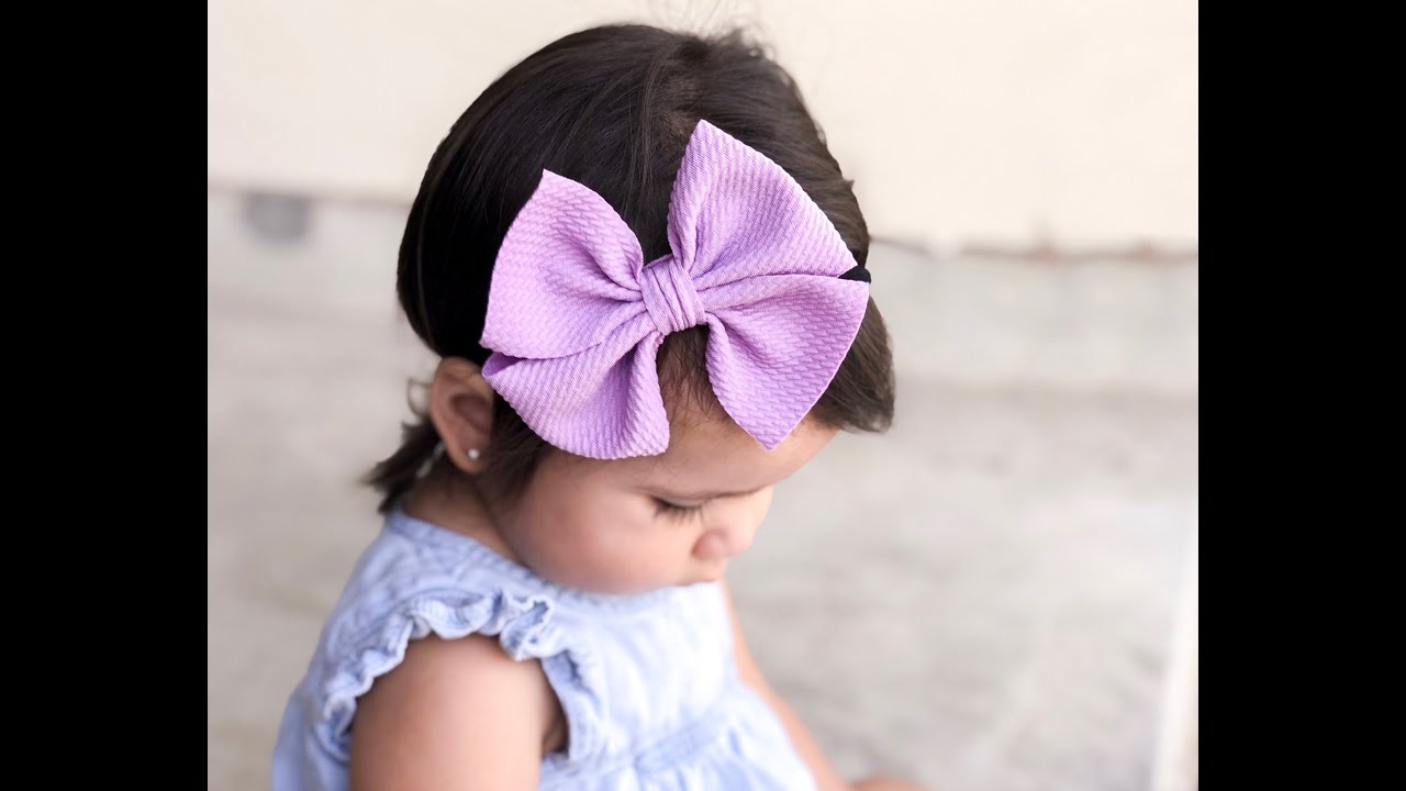 Pinwheel Bow From Scrap Fabric