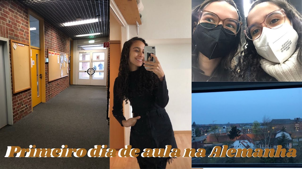 VLOG: Primeiro dia na universidade alem&atilde; #alemanha