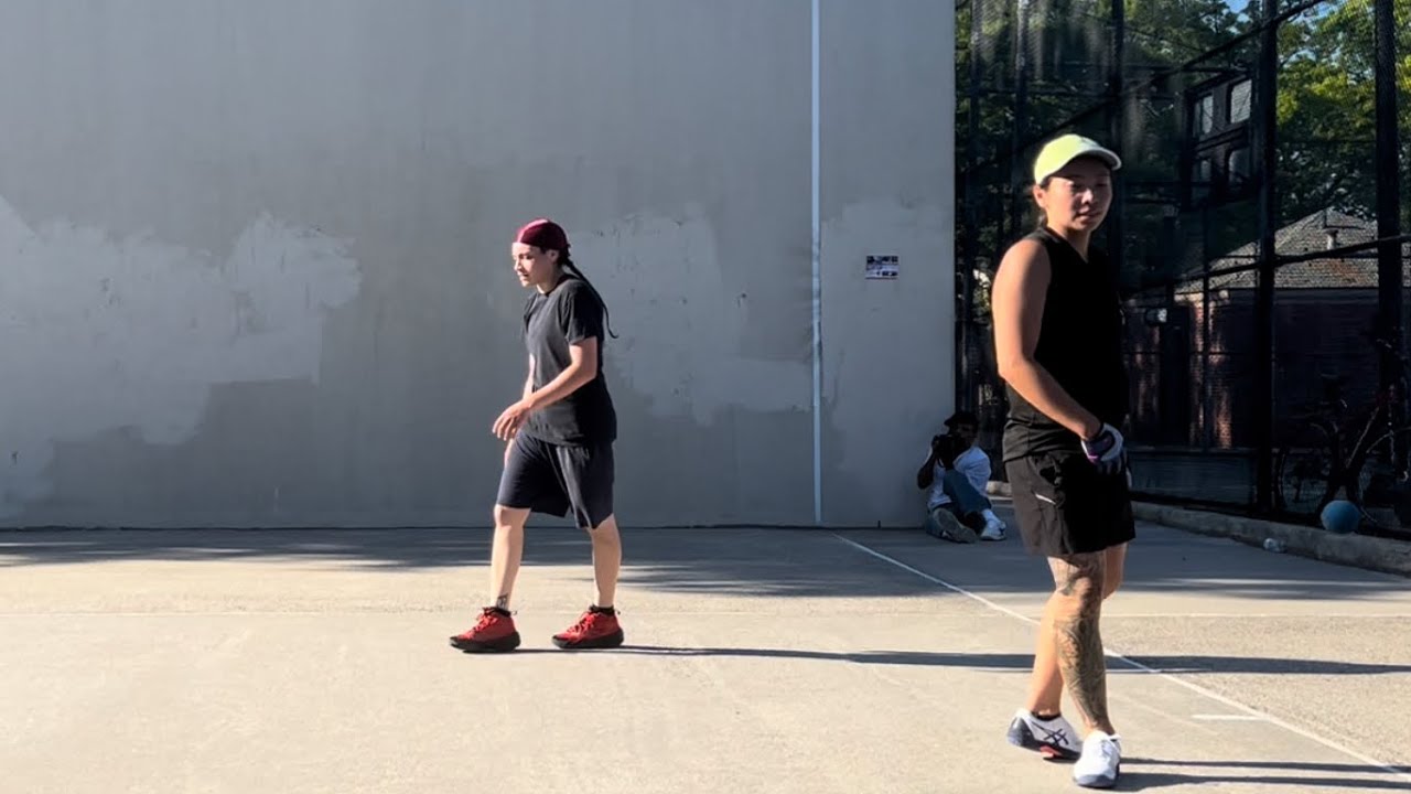 Jenny Q. Vs Kaitlyn - Semi-finals - Wallball Universe Woman’s Open Singles Handball Tournament