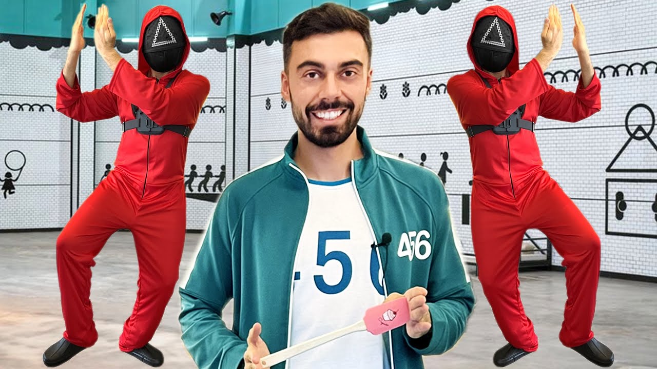 Mutfakta SQUID GAME - Dalgona Şekeri Yaptım