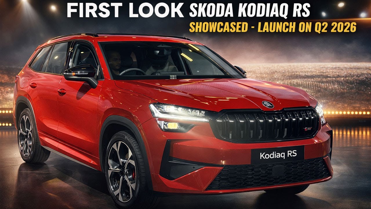 2026 Skoda Kodiaq RS India Launch In Q2 2026 - Explained All Spec, Features, Engine & More Details