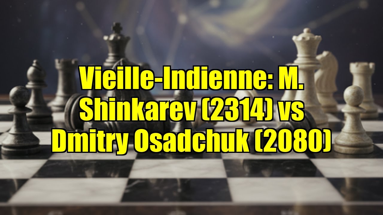Vieille-Indienne: M. Shinkarev (2314) vs Dmitry Osadchuk (2080)