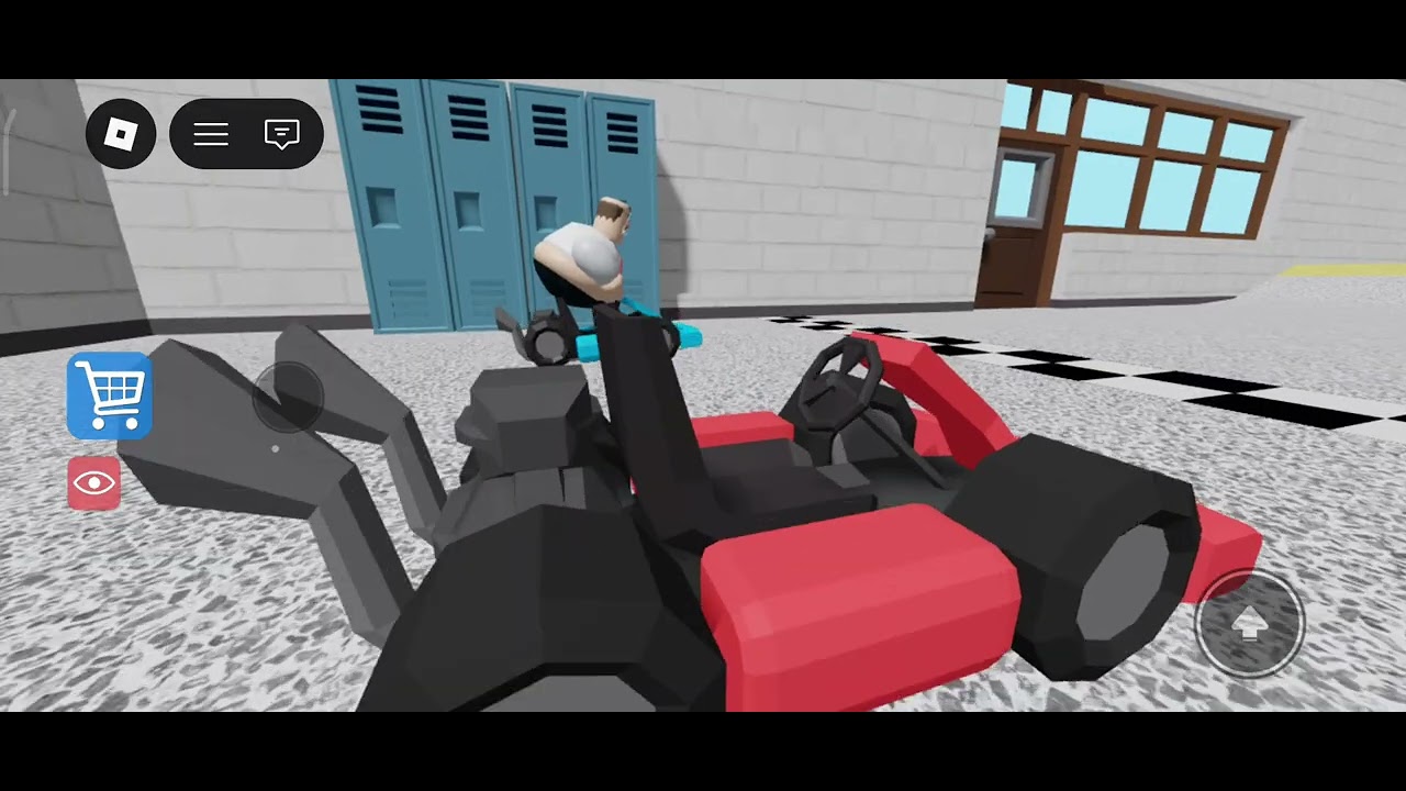 Playing Roblox great School Breakout