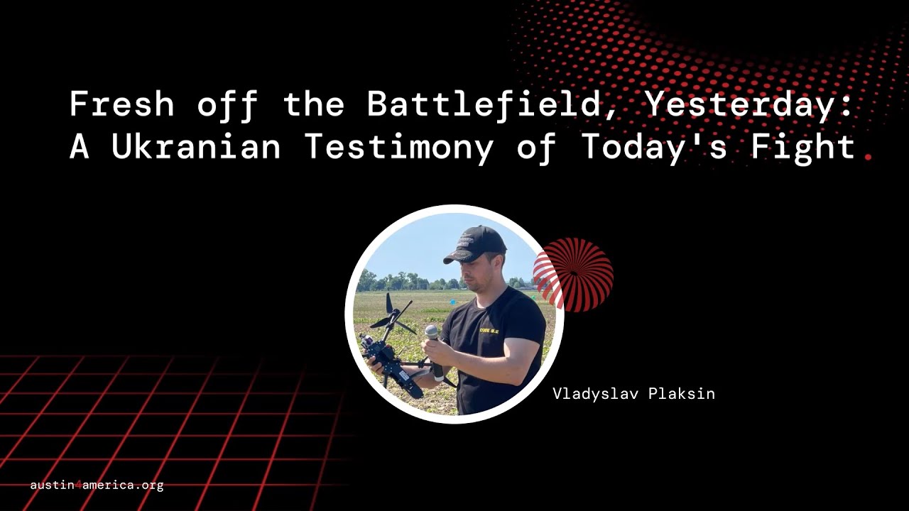 Frontline Drone Warfare: Vladyslav Plaksin on Real Combat Experience from Ukraine