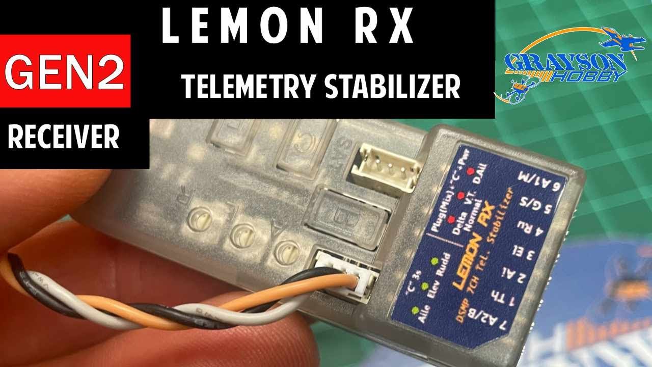Lemon RX Gen 2 | Телеметрия и стабильность DMSX для самолётов