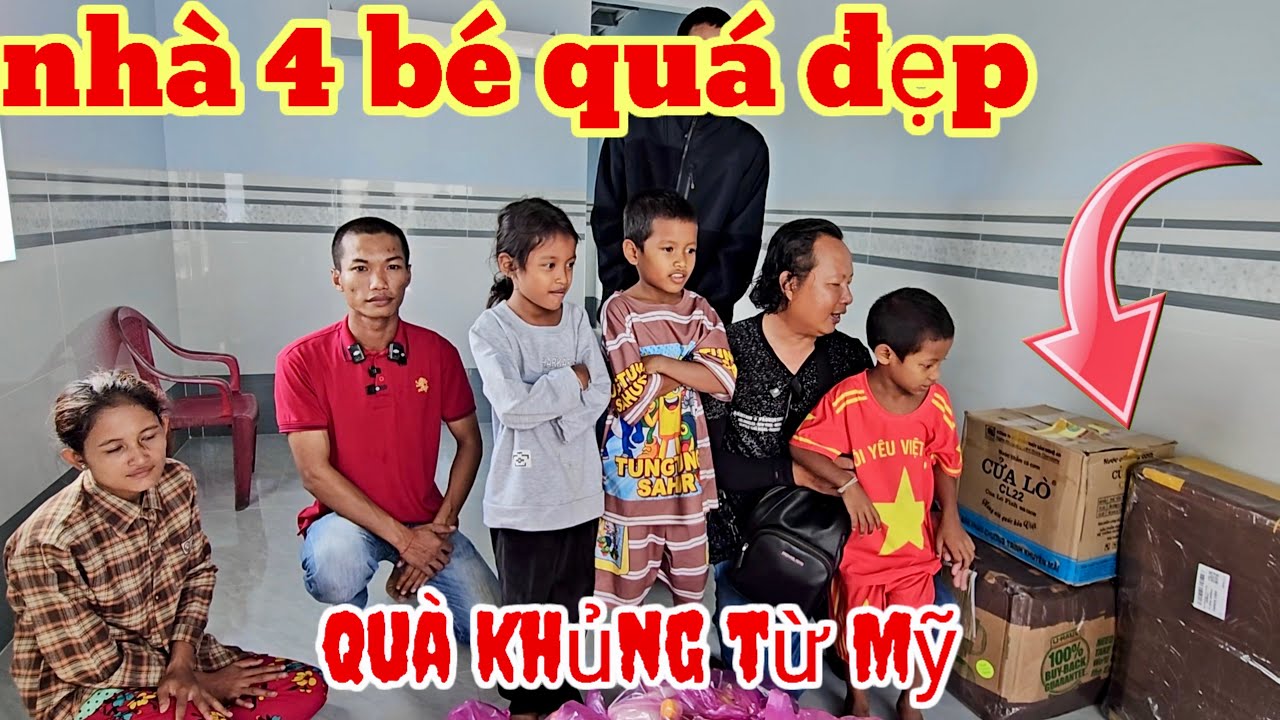 Cả xóm vui Mừng Ngôi nhà 4 bé Cha Chếtt Mẹ Câm điếc quá đẹp như 1 bức tranh